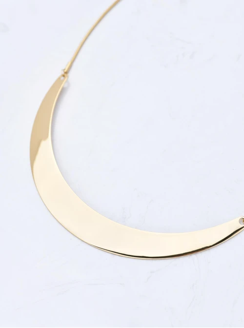 Naszyjnik stal pozłacana S310581Z00