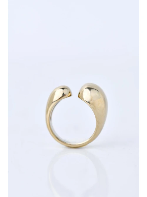 Pierścionek, stal pozłacana S411224Z00