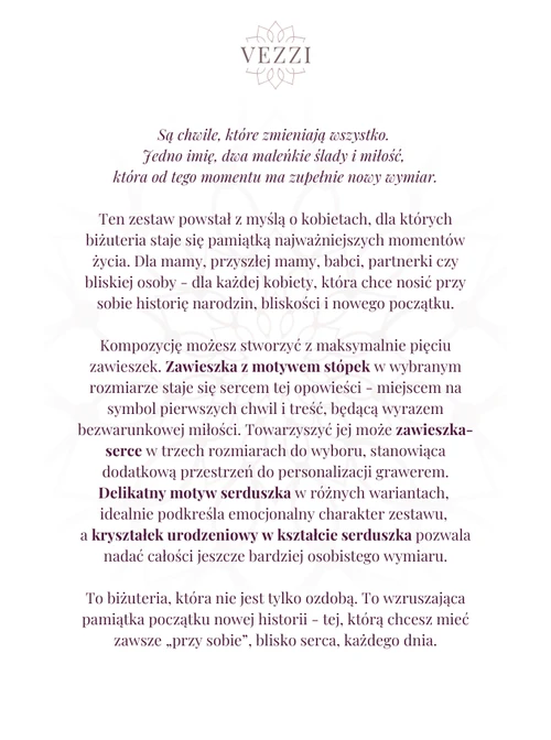 Zestaw biżuterii Quiet Symmetry z możliwością graweru Z10861Z00