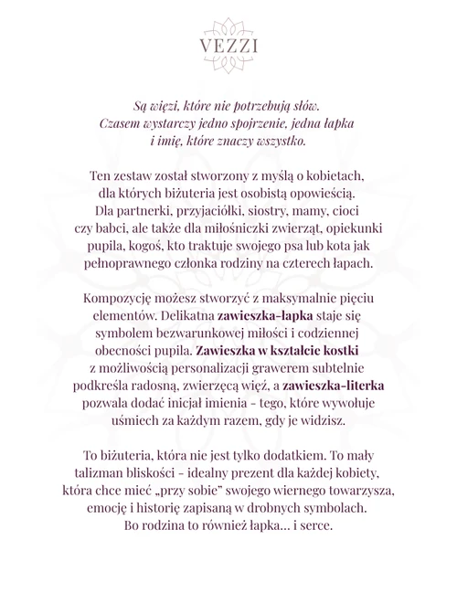 Zestaw biżuterii More Than Memory z możliwością graweru Z11023Z00