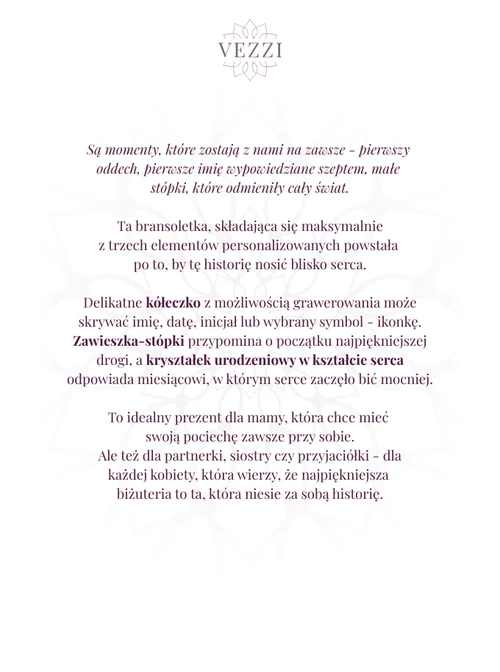 Zestaw biżuterii Vera Set z możliwością graweru Z11066Z00