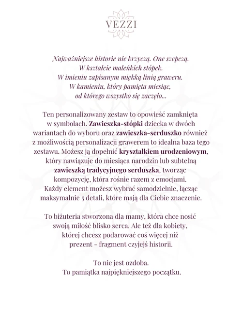 Zestaw biżuterii Memories Saved z możliwością graweru Z11088Z00