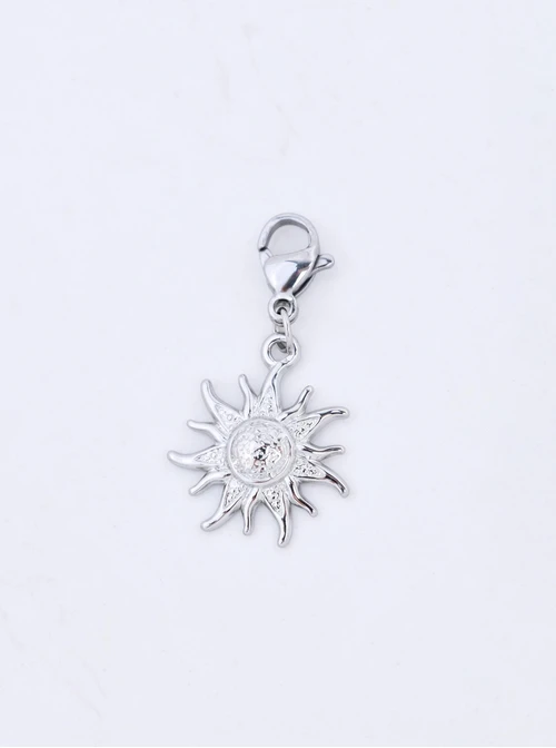 Zawieszka, charms słoneczko, stal SC09793S00