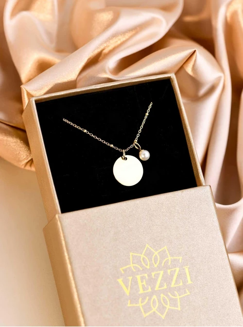 Zestaw biżuterii Golden Chapter z możliwością graweru Z11032Z00