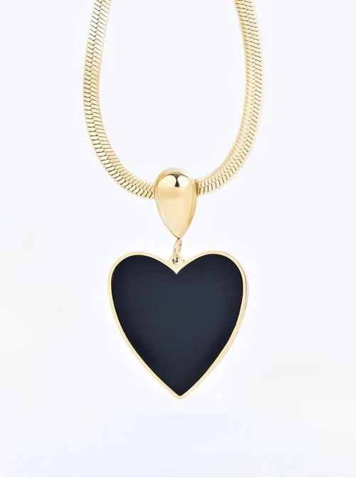 Zestaw Biżuterii Allure Black Heart