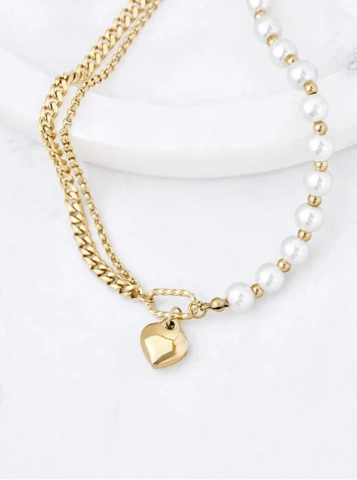 Zestaw Biżuterii Pearl Rust Romance