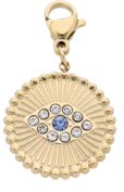Zawieszka, charms Oko Proroka, stal pozłacana, SC11396Z00