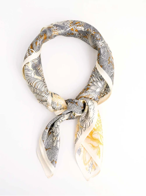 Apaszka Jedwabna, 65 cm x 65 cm, AP11928-07