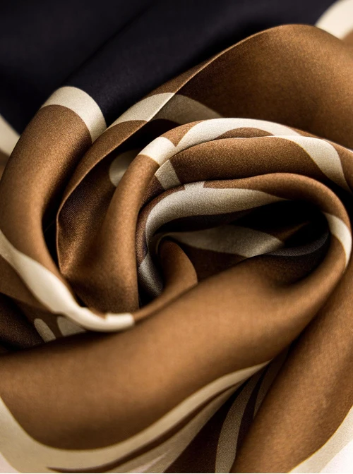 Apaszka Jedwabna, 65 cm x 65 cm, AP11931-07