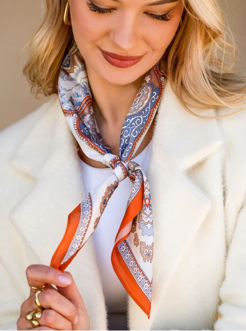 Apaszka Jedwabna, 68 cm x 68 cm, AP11916-07