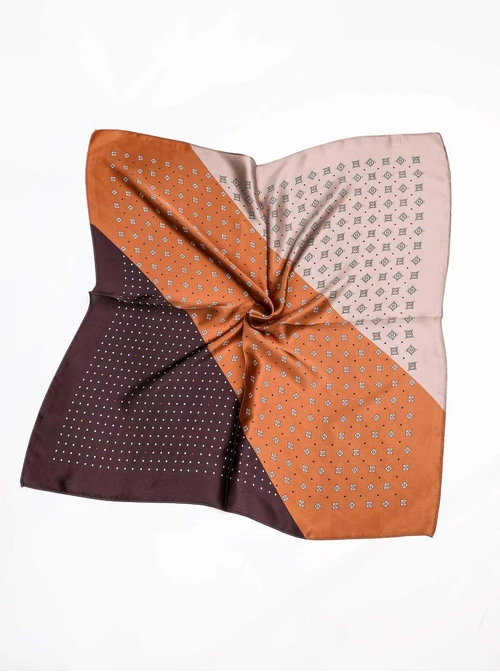 Apaszka Jedwabna, 68 cm x 68 cm, AP11918-07