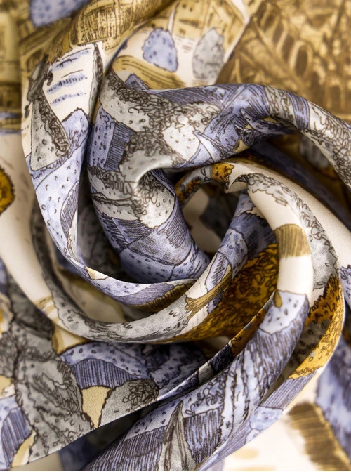 Apaszka Jedwabna, 68 cm x 68 cm, AP11948-07