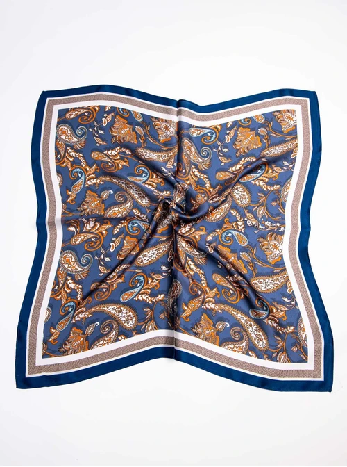 Apaszka Jedwabna, paisley, 65 cm x 65 cm, AP11939-07
