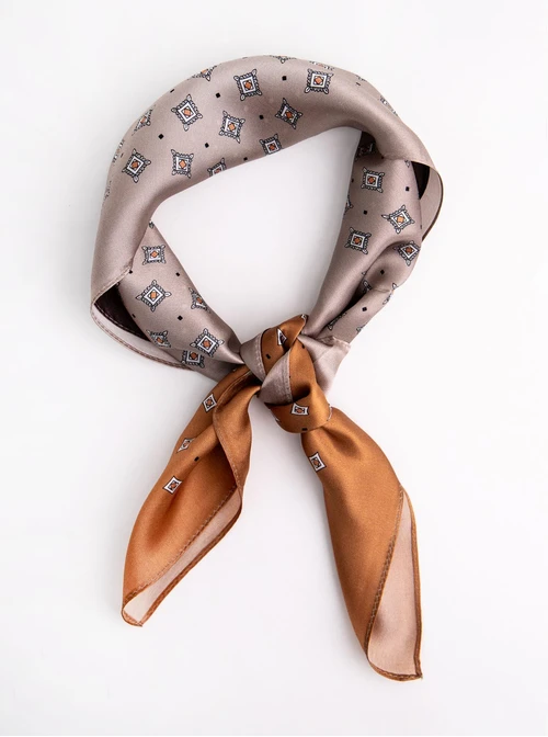 Apaszka Jedwabna, 68 cm x 68 cm, AP11918-07