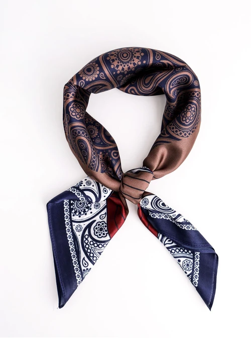 Apaszka Jedwabna, Paisley, 65 cm x 65 cm,  AP11938-07