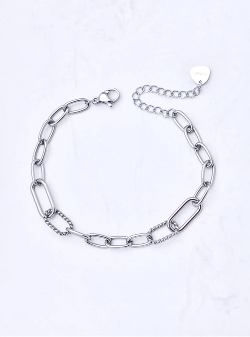 Bransoletka łańcuch, baza Charms, stal S110374S00