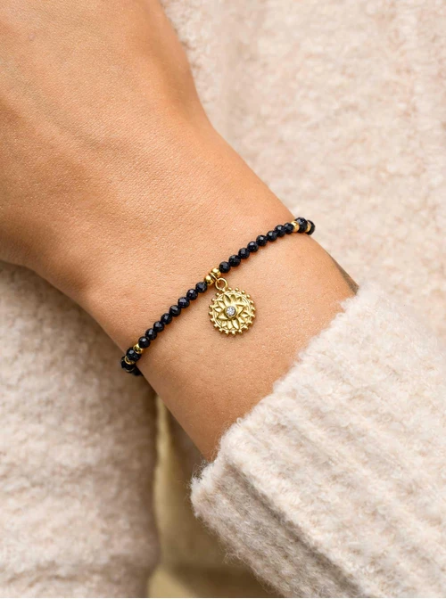 Bransoletka oko proroka, Noc Kairu, stal pozłacana, S110608Z00