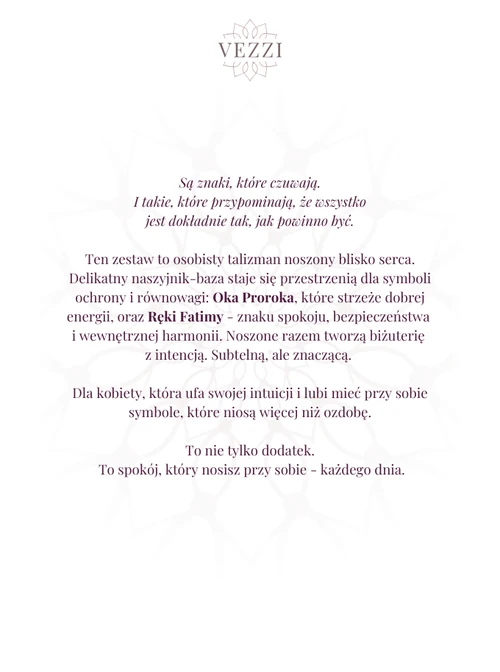 Zestaw Biżuterii Galaxy Amulet