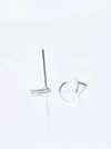 Kolczyki księżyce (0,6cm), stal S210559S00