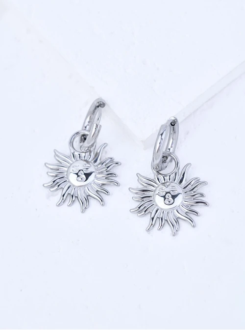 Kolczyki słońce, stal S211314S00