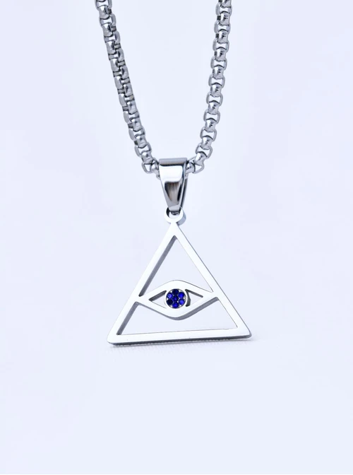 Naszyjnik męski, Oko Proroka, stal S311518S00