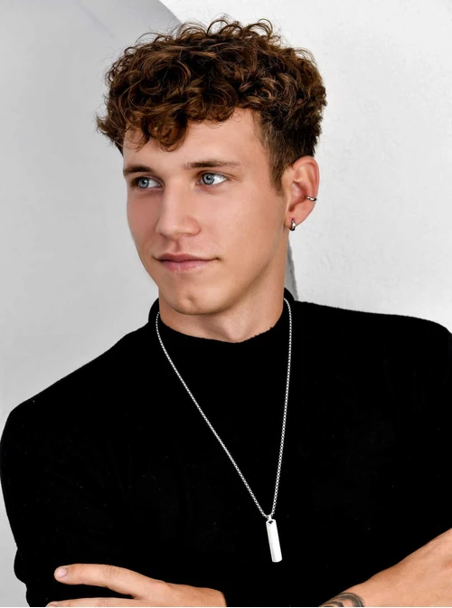 Naszyjnik męski, stal S311510S00