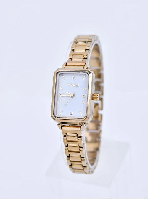 Zegarek Vezzi, kryształki, kolor złoty B510830Z00