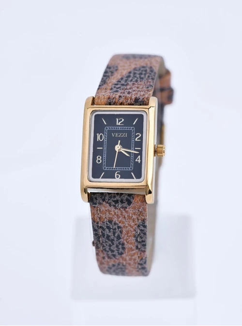 Zegarek Vezzi, panterka, kolor złoty B510809P00