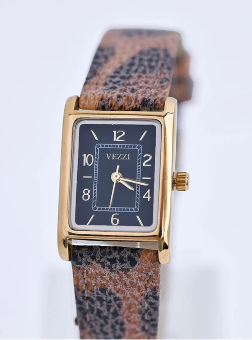 Zegarek Vezzi, panterka, kolor złoty B510809P00