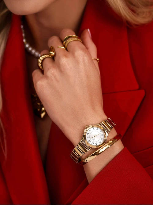 Zegarek Vezzi, kolor złoty B510828Z0