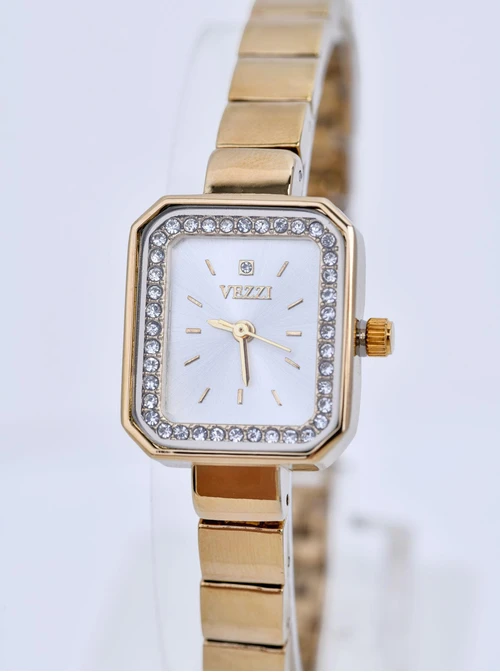 Zegarek Vezzi, kryształki, kolor złoty B510835Z00