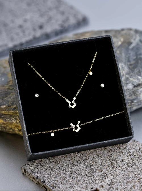 Zestaw Biżuterii dla zodiakalnego Strzelca