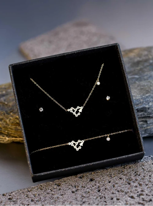 Zestaw Biżuterii dla zodiakalnych Ryb