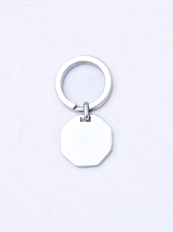 Brelok męski, stal KR10554S00