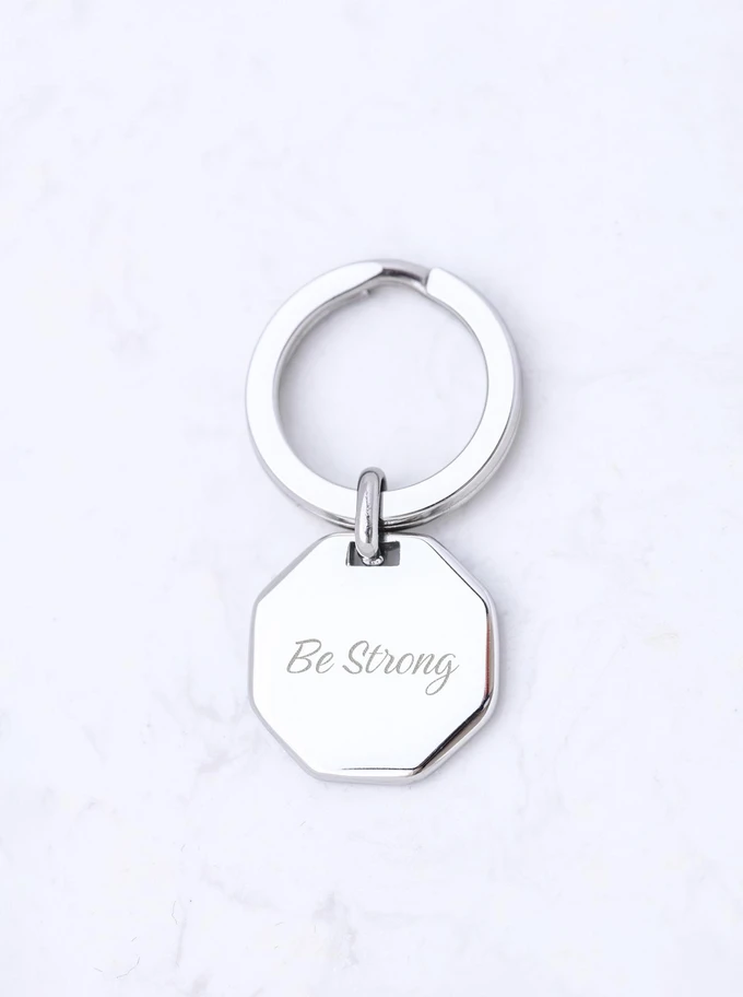 Brelok męski, stal KR10554S00