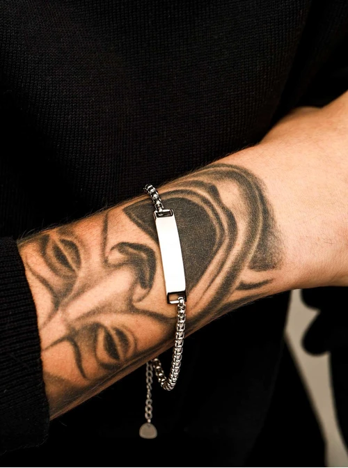 Bransoletka męska, stal S110505S00