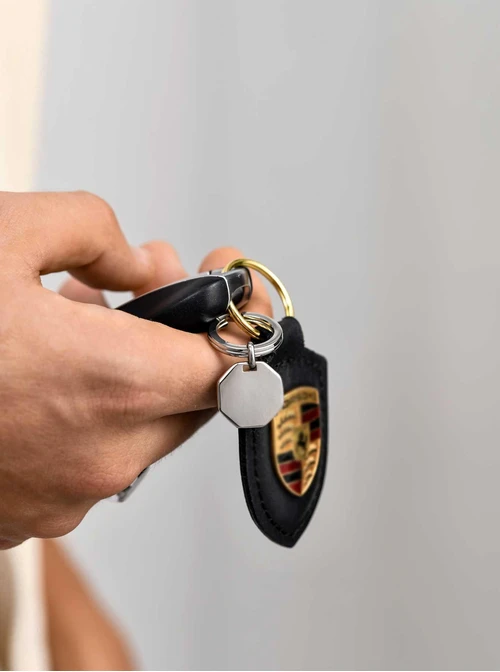 Brelok męski, stal KR10554S00