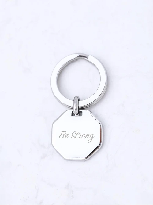 Brelok męski, stal KR10554S00