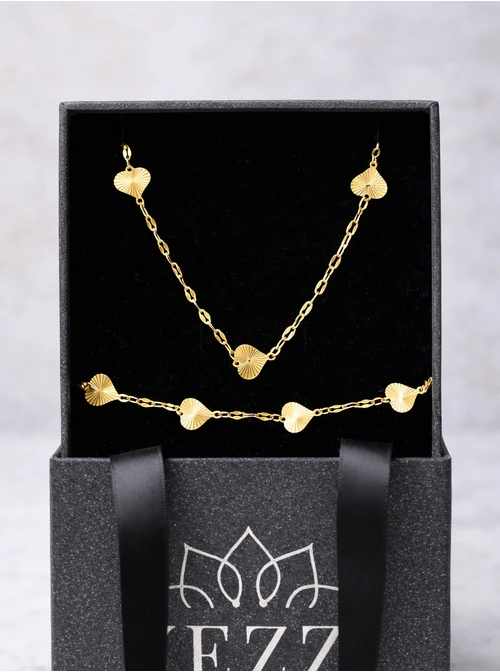 Zestaw Biżuterii Beating Hearts