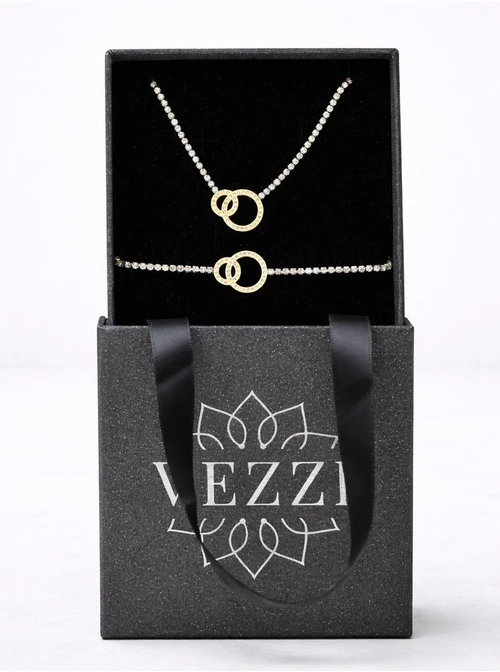 Zestaw Biżuterii Sparkling Mistletoe