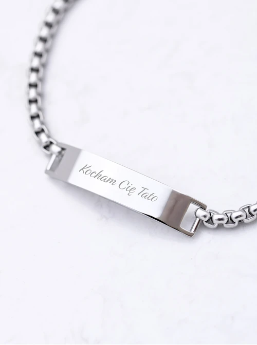 Bransoletka męska, stal S110505S00