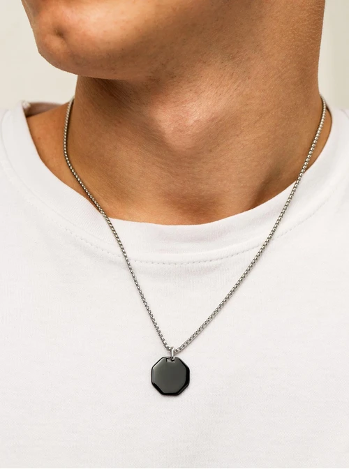 Naszyjnik męski, stal S310497S00