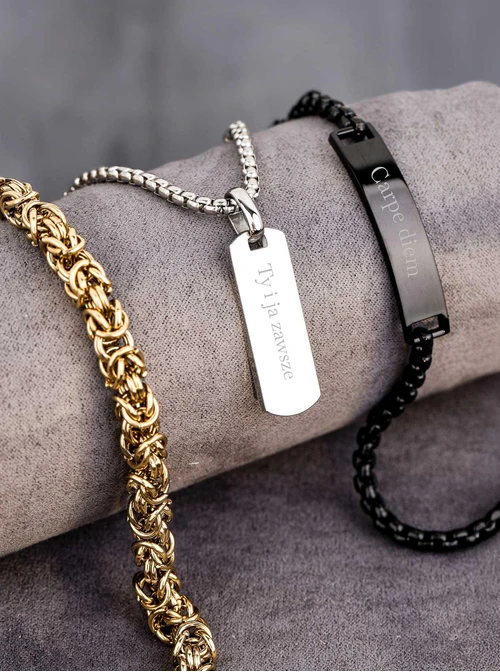 Naszyjnik męski, stal S311489S00