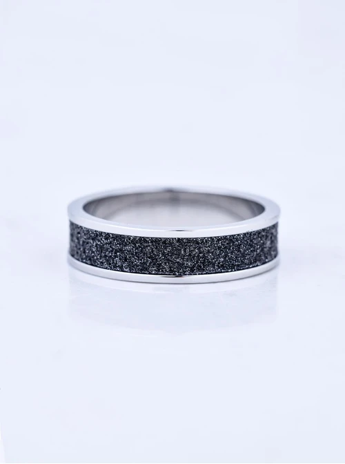 Obrączka męska, stal S410544S01