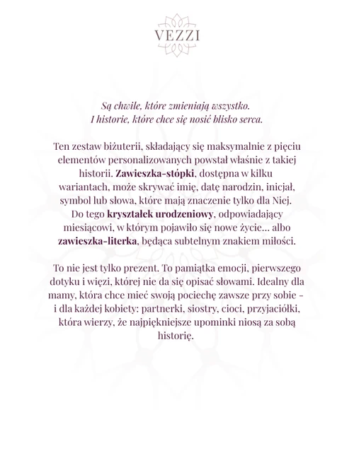 Zestaw biżuterii Hidden in Memories z możliwością graweru Z10844Z00