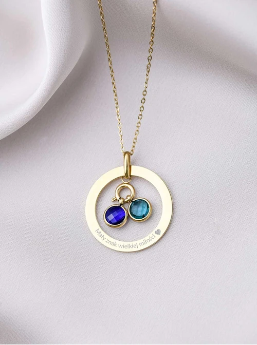 Zestaw biżuterii Matched by Love z możliwością grawerowania Z12872Z00