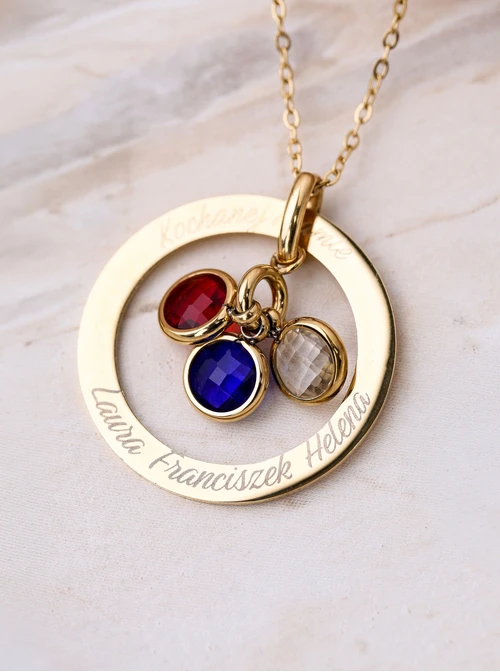 Zestaw biżuterii Matched by Love z możliwością grawerowania Z12872Z00