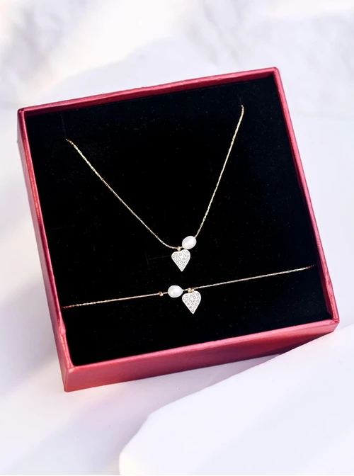 Zestaw Biżuterii Heartbeat Duo