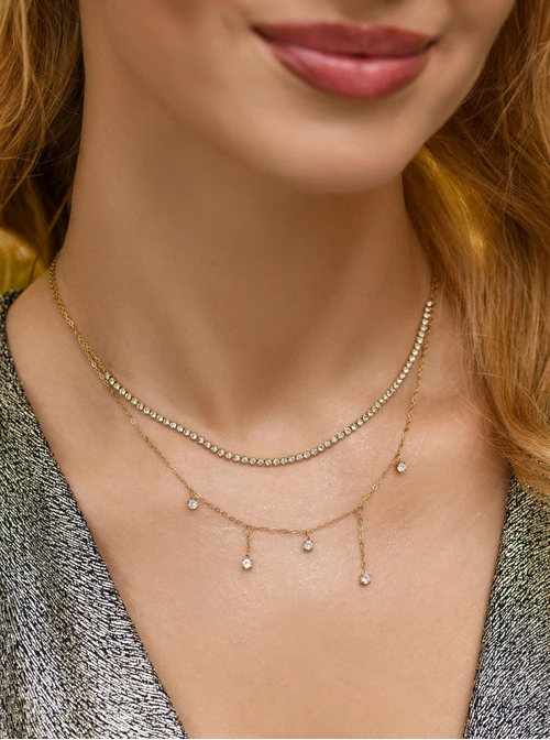 Zestaw Naszyjników Masked Elegance