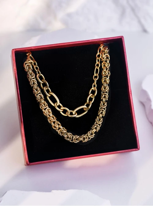 Zestaw naszyjników dla Par Love Bound